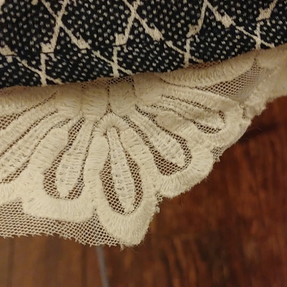 Navy Printed lined camisole - Picture 7 of 12